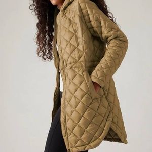 Athleta Whisper Featherless Parka NWT S